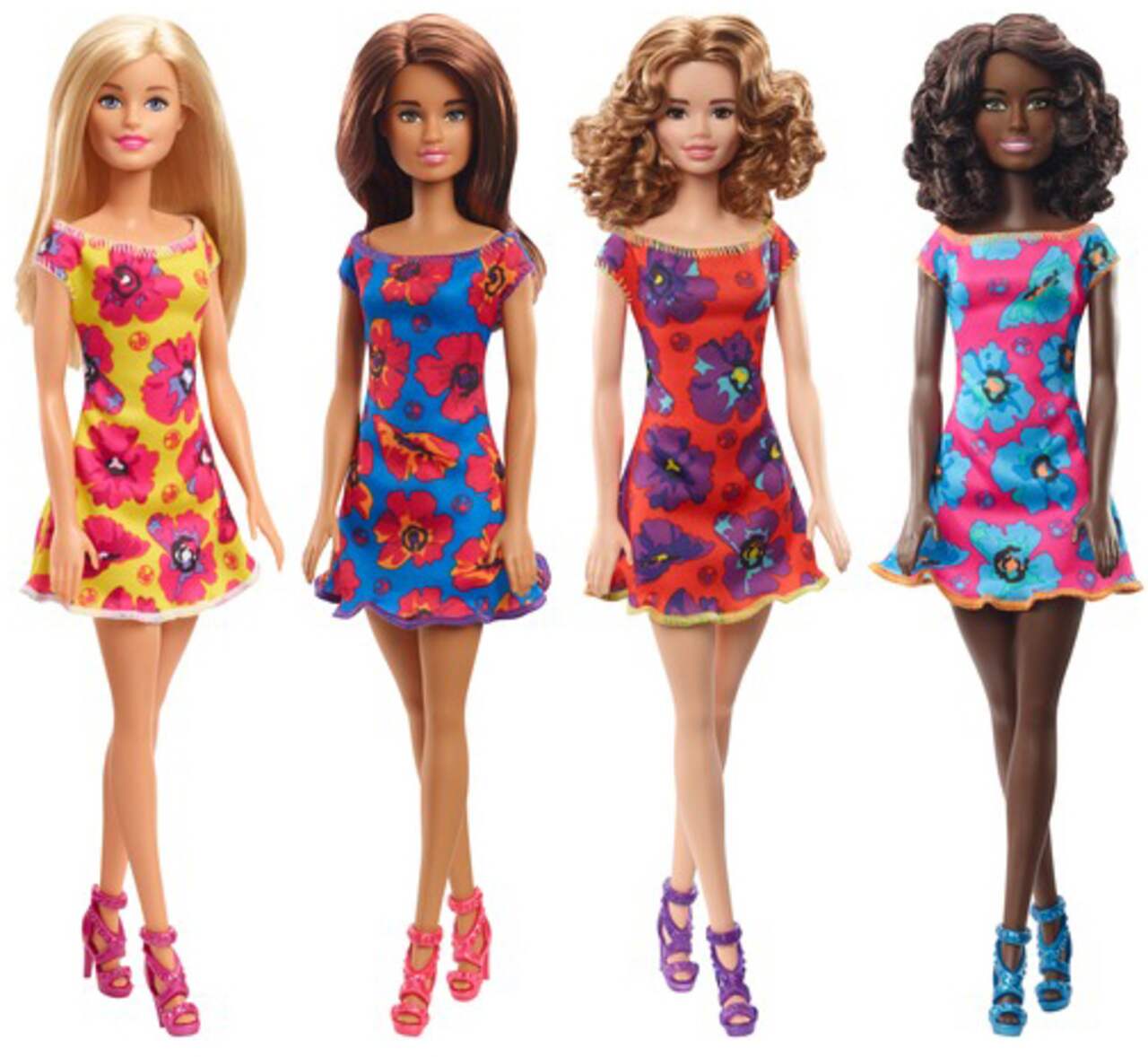 Mattel Barbie® Doll Toys w/Trendy Floral Outfit, Assorted, Ages 5+