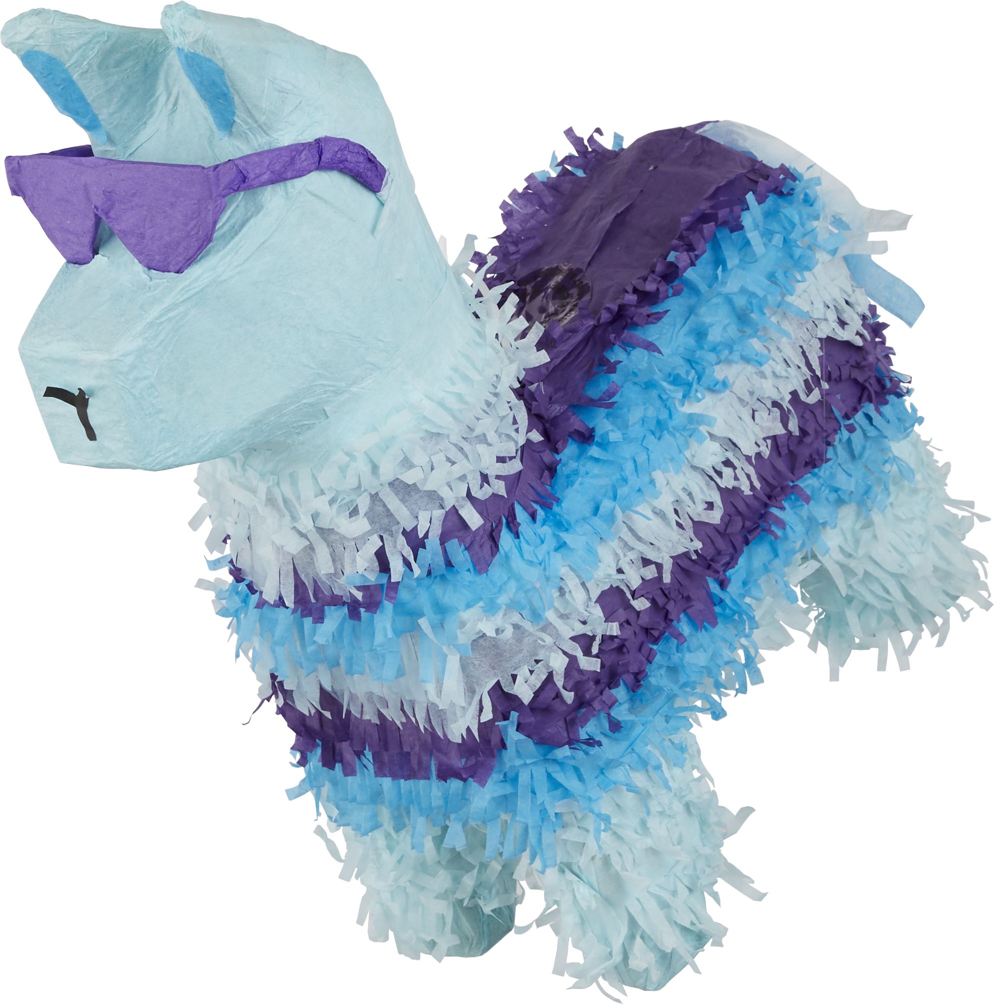 Battle Royal Llama Pinata Hanging Decoration, Blue, 17-in, Holds 2lb of  Pinata Filler, for Birthday Parties