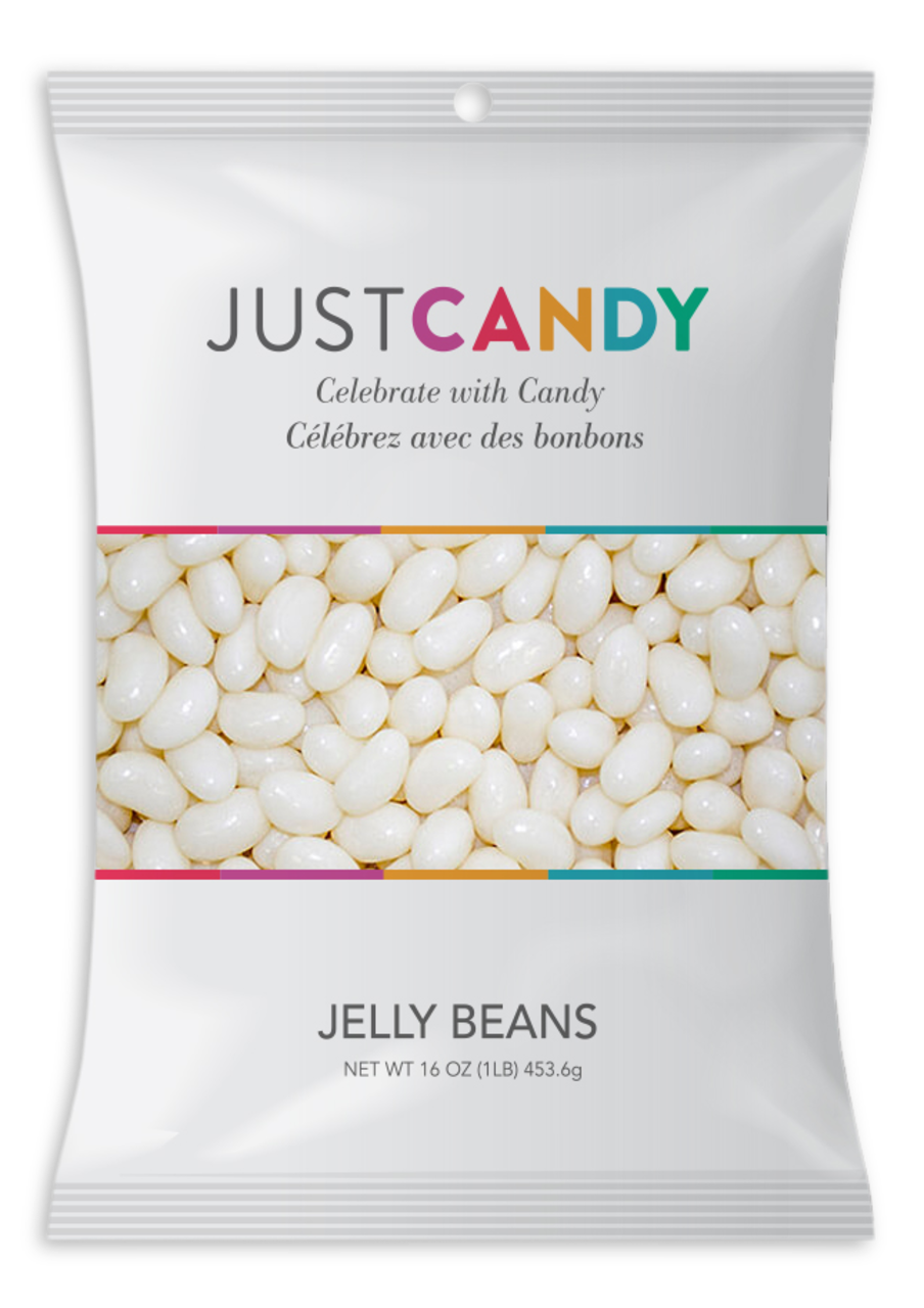 White Jelly Beans, 454-g
