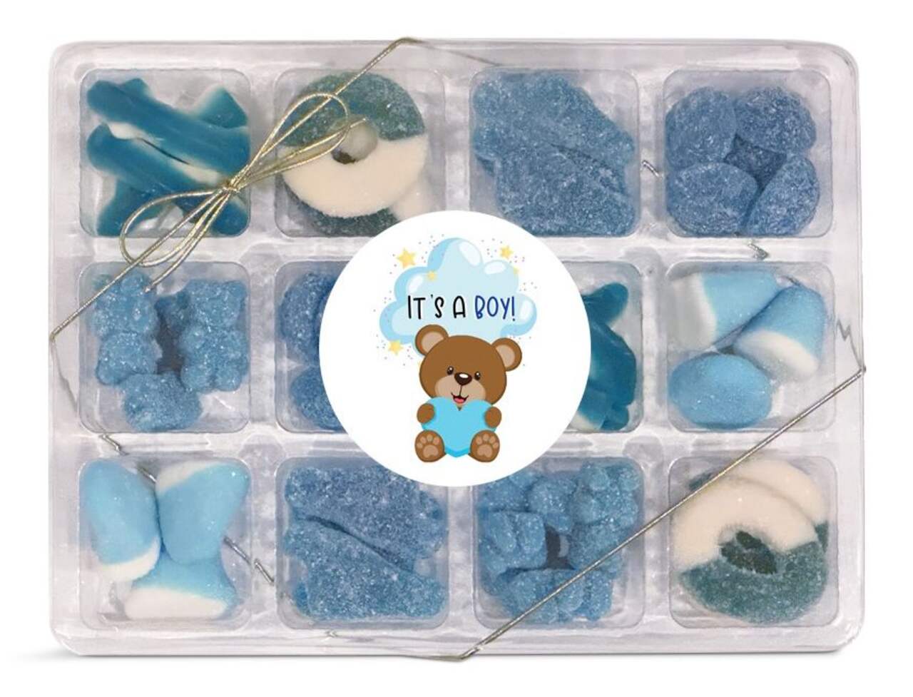 It's a Boy Blue Candy Snackle Box, 285-g