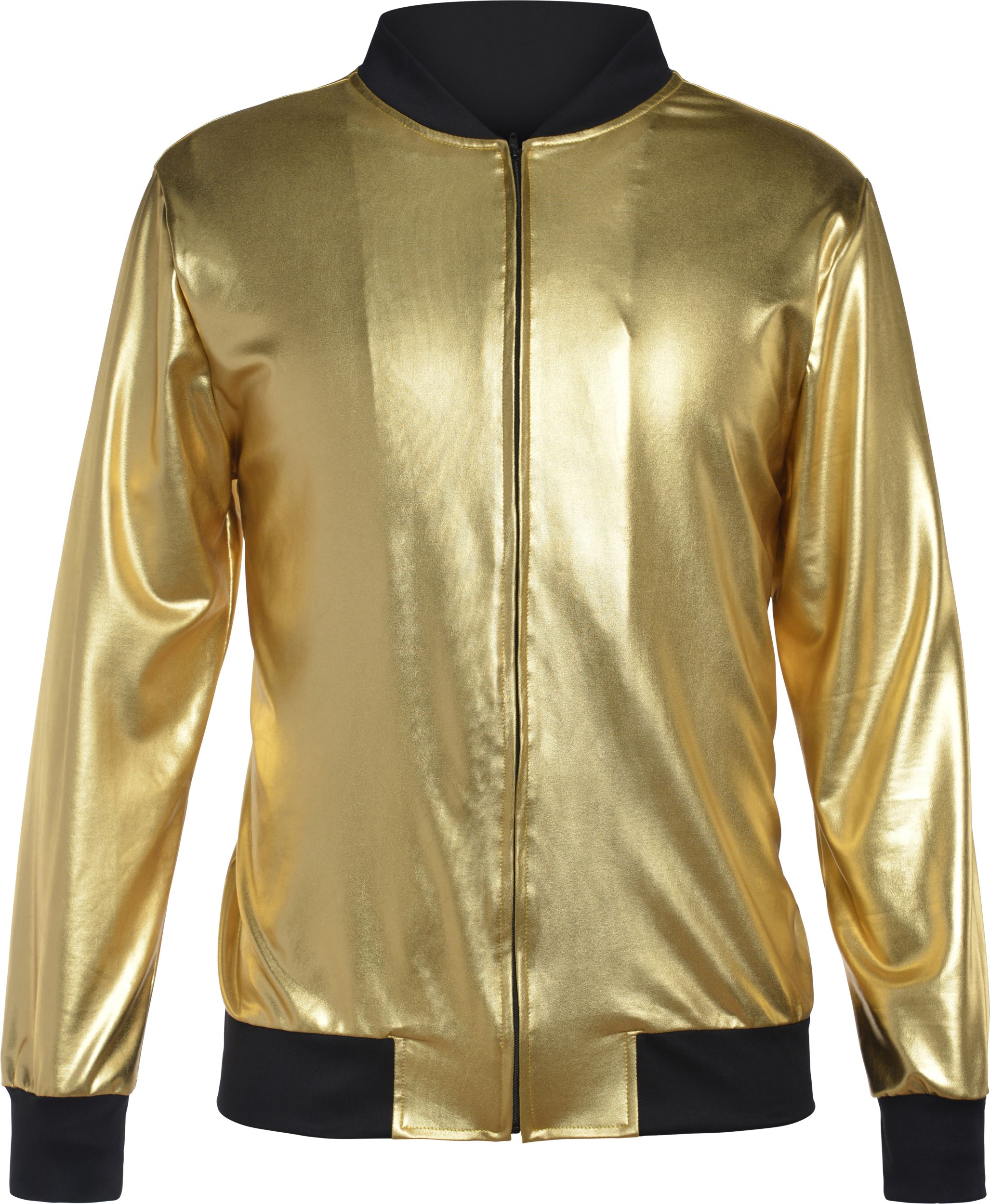 Adult Hip Hop Track Jacket, Gold, One Size, Wearable Costume