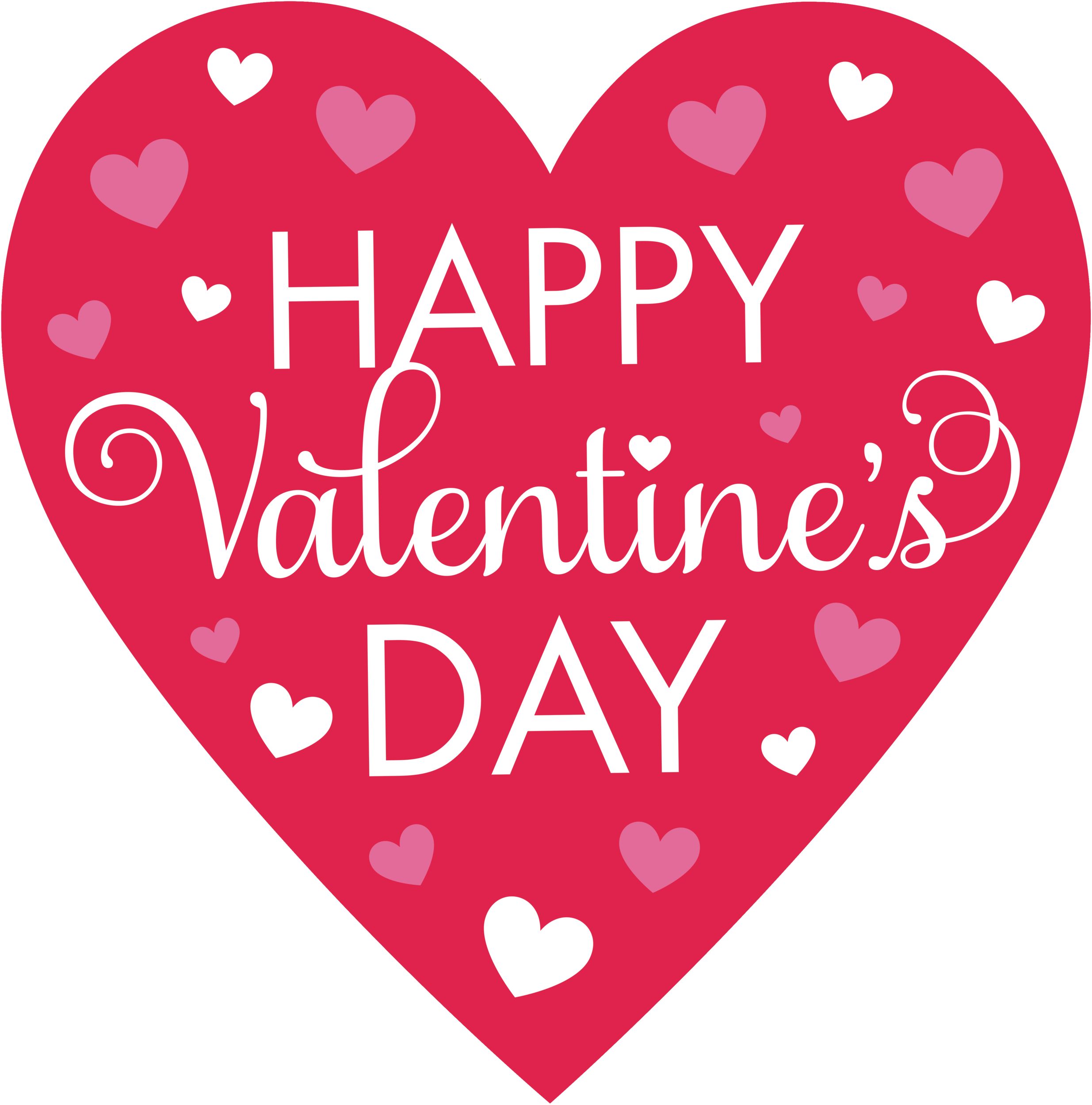 Happy Valentine's Day Cut-out
